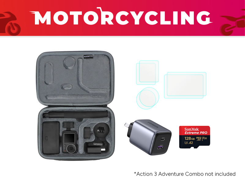 Osmo Action 4 Motorcycling Bundle